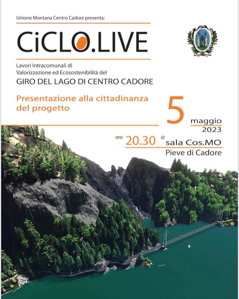 DanielaDaVi2's tweet photo. Una bella scommessa per il Cadore https://t.co/2jMJFJGyAa