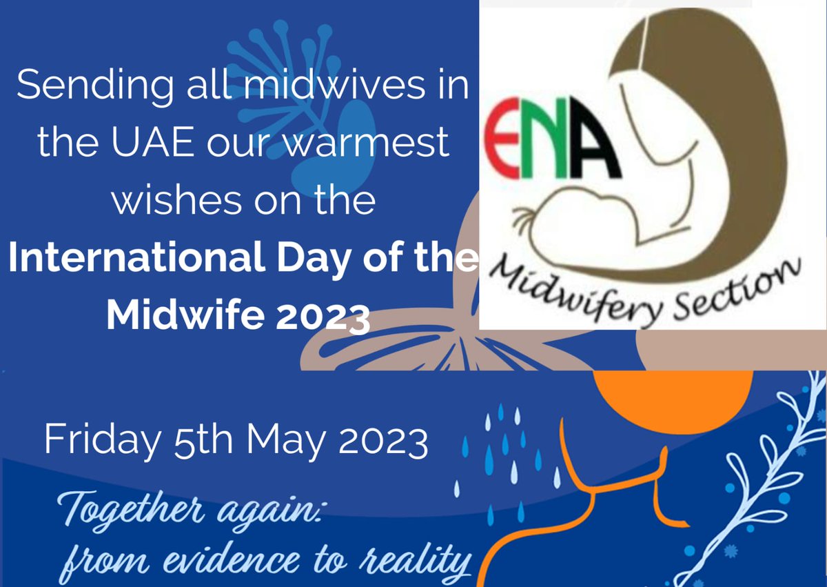 thelovelymaeve's tweet photo. We were honoured to join together today with UAE midwives to celebrate International Day of the Midwife at Fatima College Ajman. Fantastic to showcase our student midwives,&amp; hear from graduates &amp; students of the MSc Midwifery at RAK University #IDM2023 #fromevidencetoreality https://t.co/kiMEYJwcLo