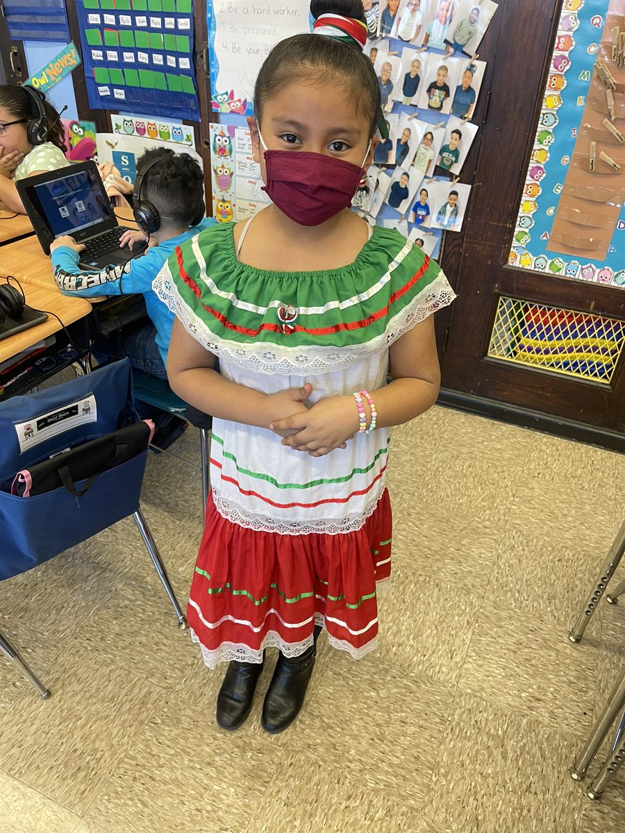 Amy is wearing a custom dress that belonged to her mother as a child. #mexicanheritage