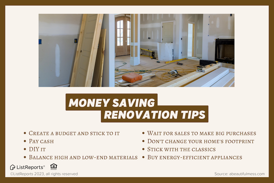 SteveClyde's tweet photo. No matter what your budget is, the cost of renovations can add up quickly. Use these money-saving tips to get the most bang for your buck. #thehelpfulagent #home #houseexpert #house  #homeowner #relestate #realtor #realestateagent #homereno #hometips #happyhome #homerenovations https://t.co/fBxs4ANsG8