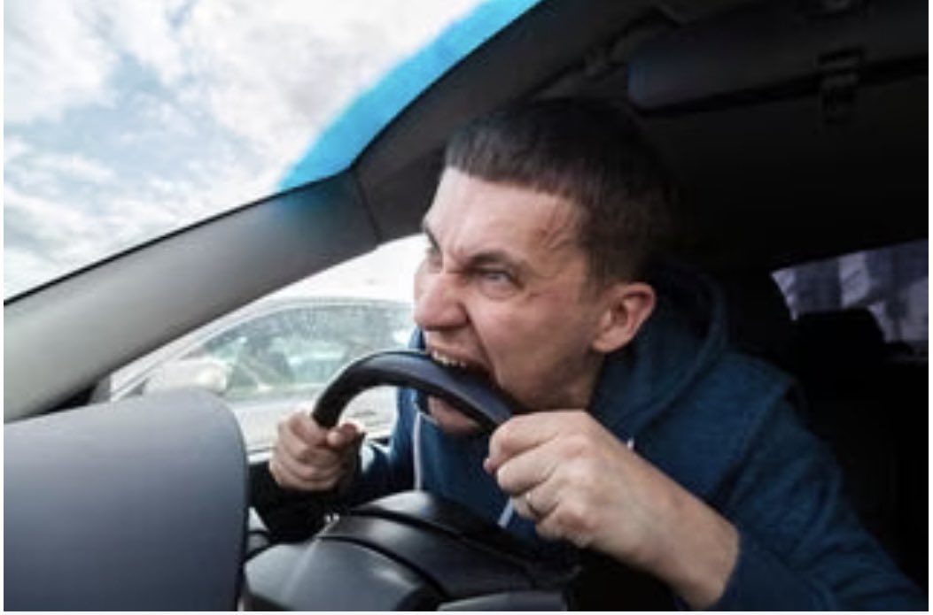 Road rage is aggressive or violent behavior by drivers in response to other actions/behavior. It can escalate into physical conflicts, endangering everyone. Rage is caused by frustration/stress, as well as aggressive driving manners. Have you ever been involved in one? #StayCalm