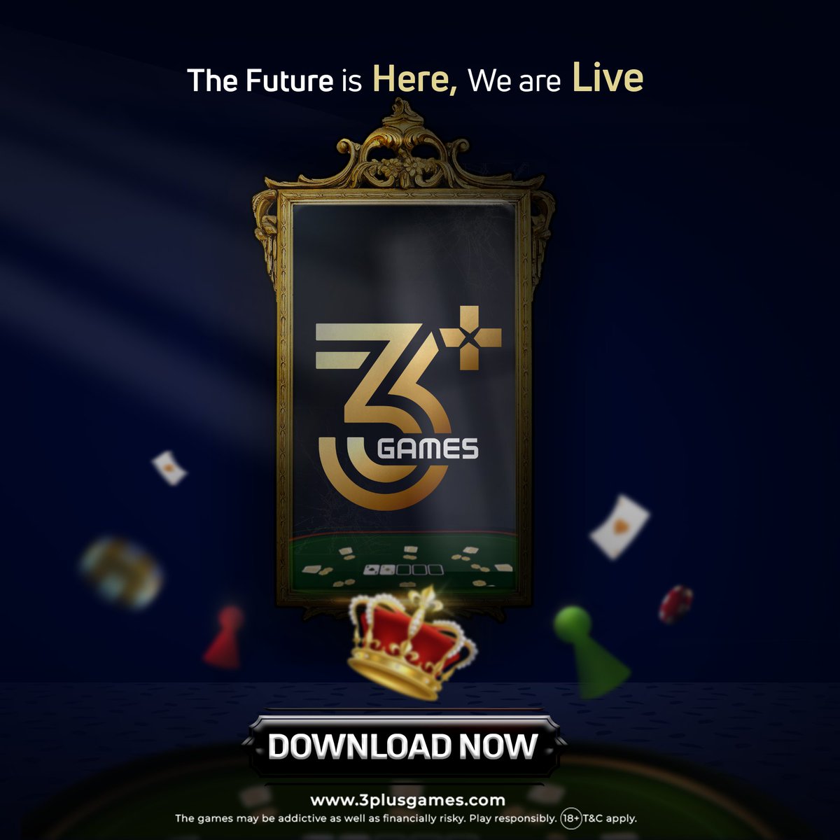 3plusGames's tweet image. Yeh! It's real! We are Live!

The ultimate action begins now! Get your game face on and prepare for non-stop entertainment with 3Plus Games.
Join now and be part of the new gaming revolution that will leave you breathless!
.
.
#3PlusGames #PlayWinEarn #Fortunefavourstheskilled