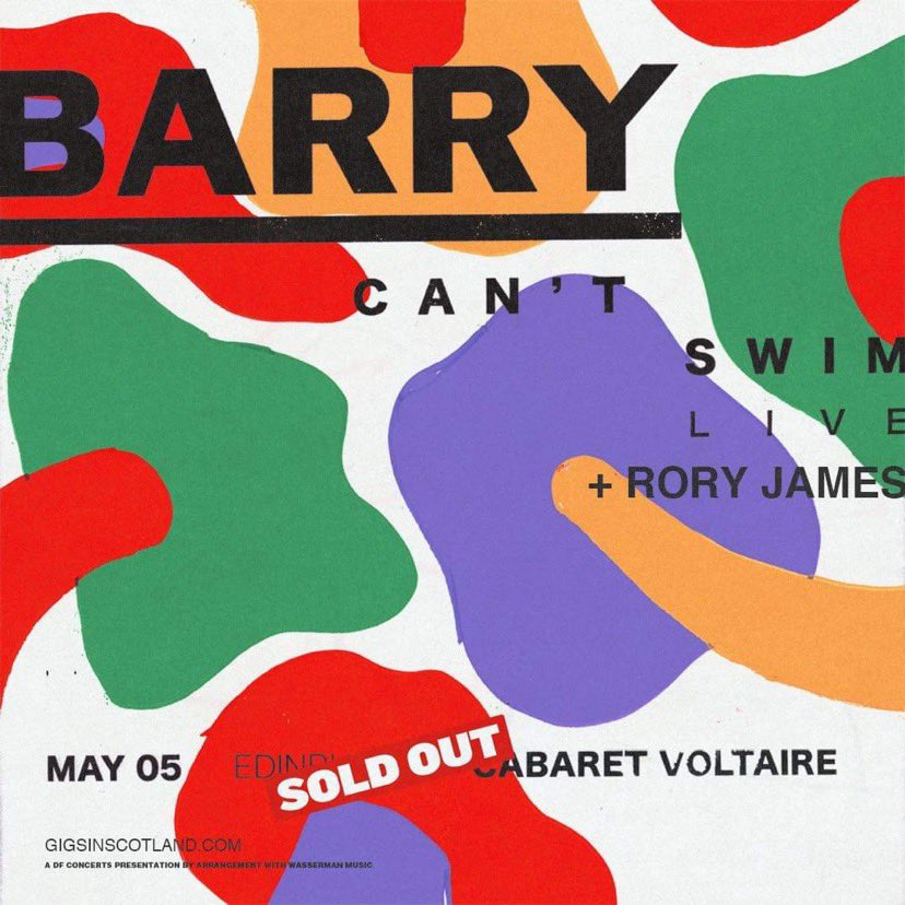 RORY JAMES (@__roryjames) on Twitter photo I’m supporting the legend <a href="/BarryCantSwim/">Barry Can't Swim</a> <a href="/cabaretvoltaire/">Cabaret Voltaire</a> tonight! 🍾🍾 On at 7:30 for anyone getting there early x I’m supporting the legend <a href="/BarryCantSwim/">Barry Can't Swim</a> <a href="/cabaretvoltaire/">Cabaret Voltaire</a> tonight! 🍾🍾 On at 7:30 for anyone getting there early x