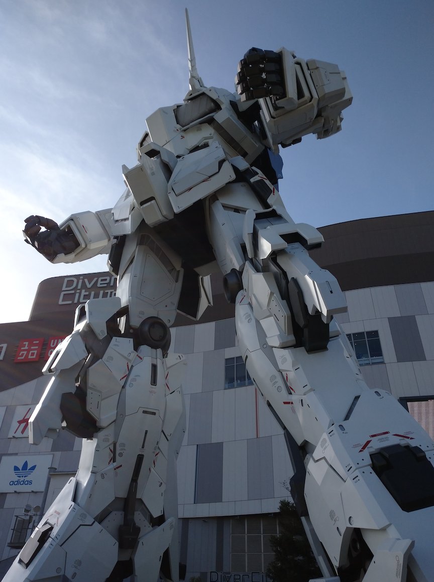 tk_araki's tweet photo. お台場のガンダムかっこよかったです https://t.co/1SZcu2kYYx