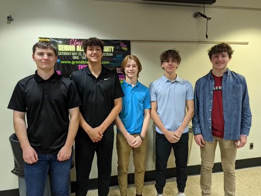 GB__Baseball's tweet photo. Congrats to GB Baseball’s newest inductees to the National Honors Society! STUDENT-Athletes!!! Mason Kelley, @jakeinman2025, @BreccanO, @darren_mayhew07, &amp; @JackGorton20 https://t.co/ntCE9cvJNC