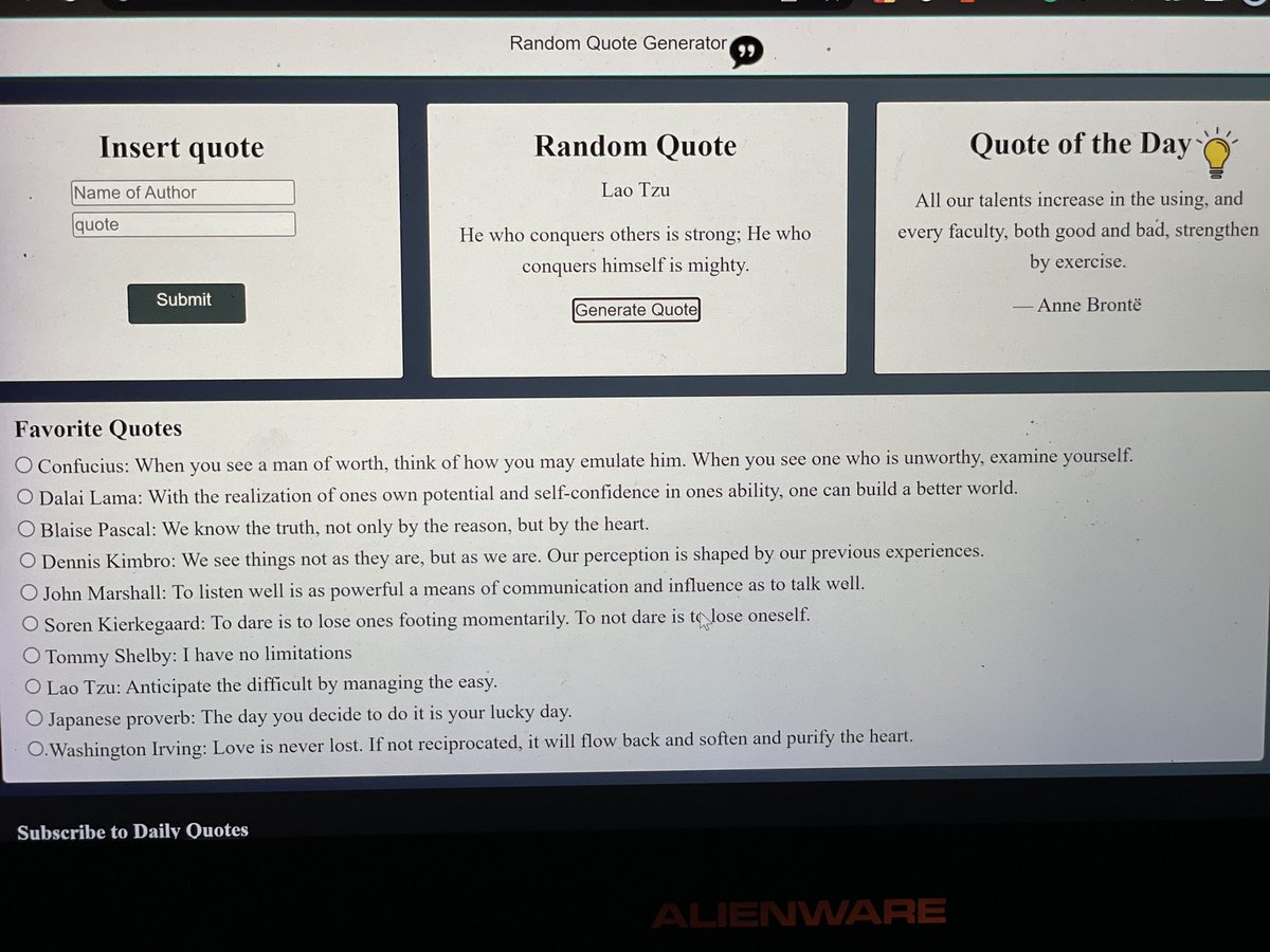 shiro_sensei's tweet image. Day 2 #10daywebbuild

I don’t really what I’m trying to achieve here but I guess we’ll see. #100Devs