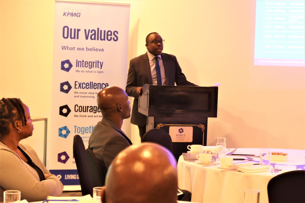 KPMGEastAfrica's tweet photo. Earlier today, KPMG in Tanzania hosted the second quarterly Chief Audit Executive Forum at Hyatt Regency, The Kilimanjaro, in Dar es Salaam. The theme was “Engaging with Stakeholders to Create Impact.” #CAEForum https://t.co/0OdcpV6d8j