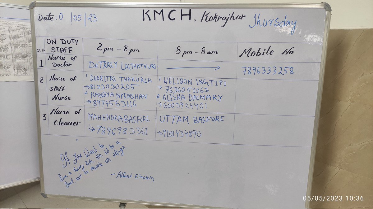 HiuBasumatary02's tweet photo. @dckokrajhar There were no Doctors and Laboratory staff at Kokrajhar Medical College and Hospital 10:30 am 05/05/23. They were absent due to "Buddha Purnima", the security guard said. https://t.co/qp3Ho8ZeZm