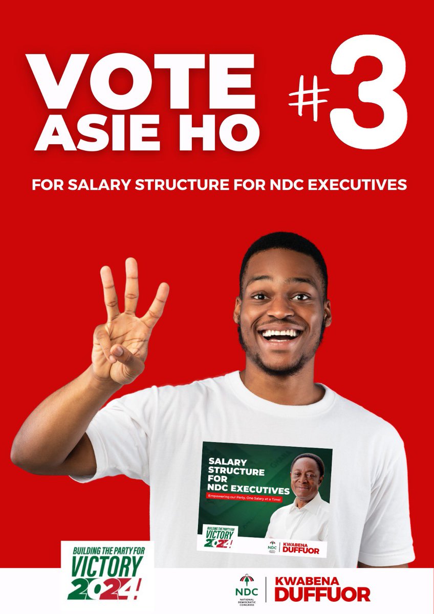 Folly999's tweet photo. Vote #3 @DrDuffuor For Salary structure for NDC Executives. 
Obiaa se Onuaaa 
DKD..
#KwabenaDuffuor
#cameraman 

||bongo||Allotey|| https://t.co/rHv36x6yiV