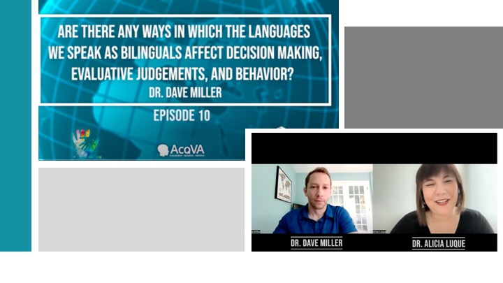 alicialuque's tweet photo. Thank YOU, Dave, for joining us at #HeLPiNGQuestions & for sharing with us fascinating scientific facts on how the experience of being #bilingual shapes some of the decisions we make🤩
Also, GRACIAS, for your groundbreaking work to help us better understand the bilingual mind👏🏿! https://t.co/Z6LI0PxbQA