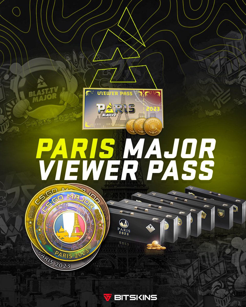 We are giving away 5 Paris Major viewer passes! 🎁

Steps are easy 🫡
- Retweet
- Tell us your favorite team

Disclaimer: We are going to provide a Steam gift card of the value. Available worldwide.
