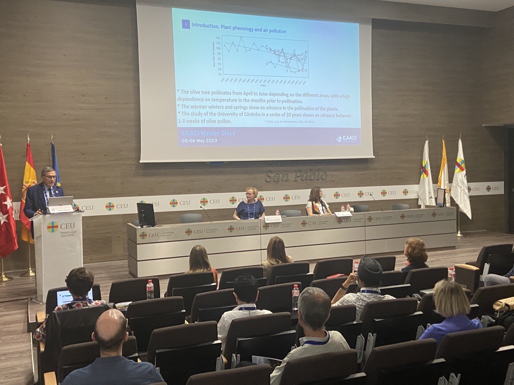 EAACI_HQ's tweet photo. ✨ What an eventful day! This morning, the SAN PABLO CEU University Foundation opened its doors to the EAACI Master Class 2023. Learn more about EAACI's future events here 👉 https://t.co/0q7fjTHPEY https://t.co/3oMiDZogNQ