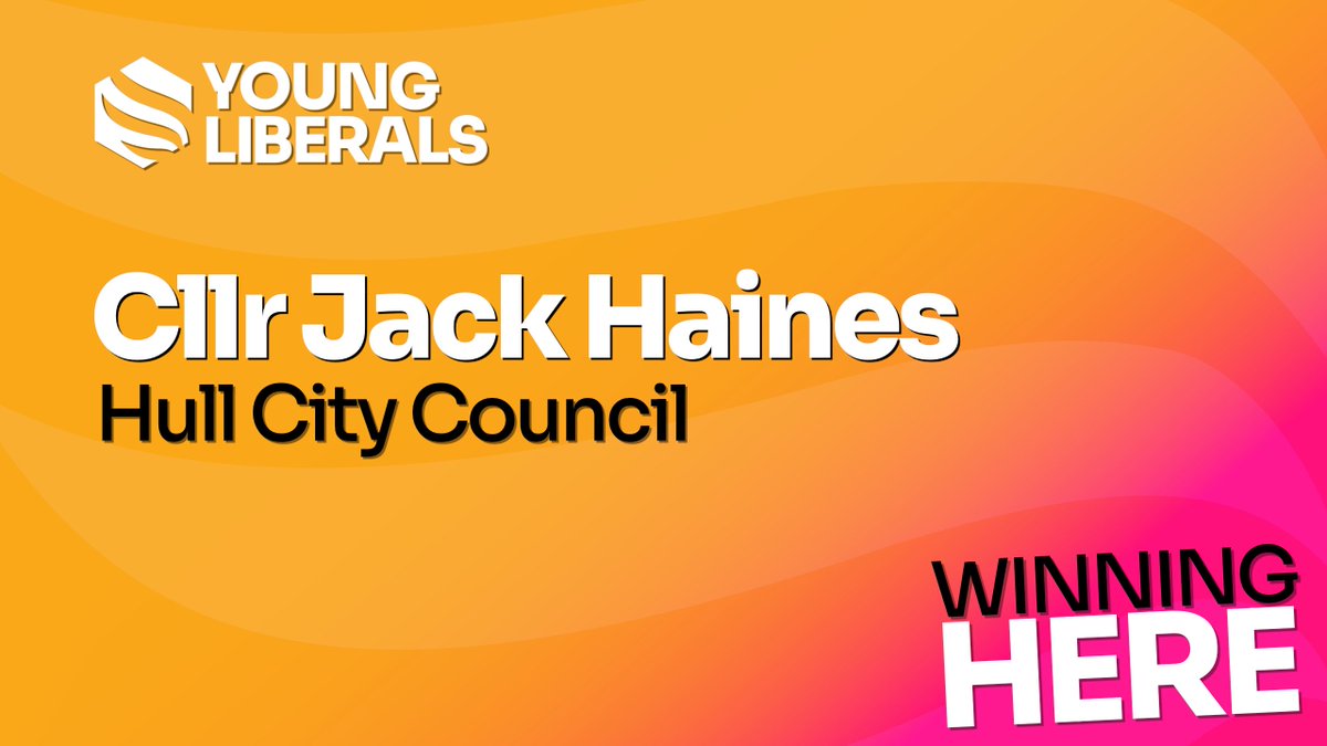 But we're not just taking the fight to the Tories...huge congratulations to Jack Haines on winning re-election as @libdemsinhull Councillor for Boothferry ward