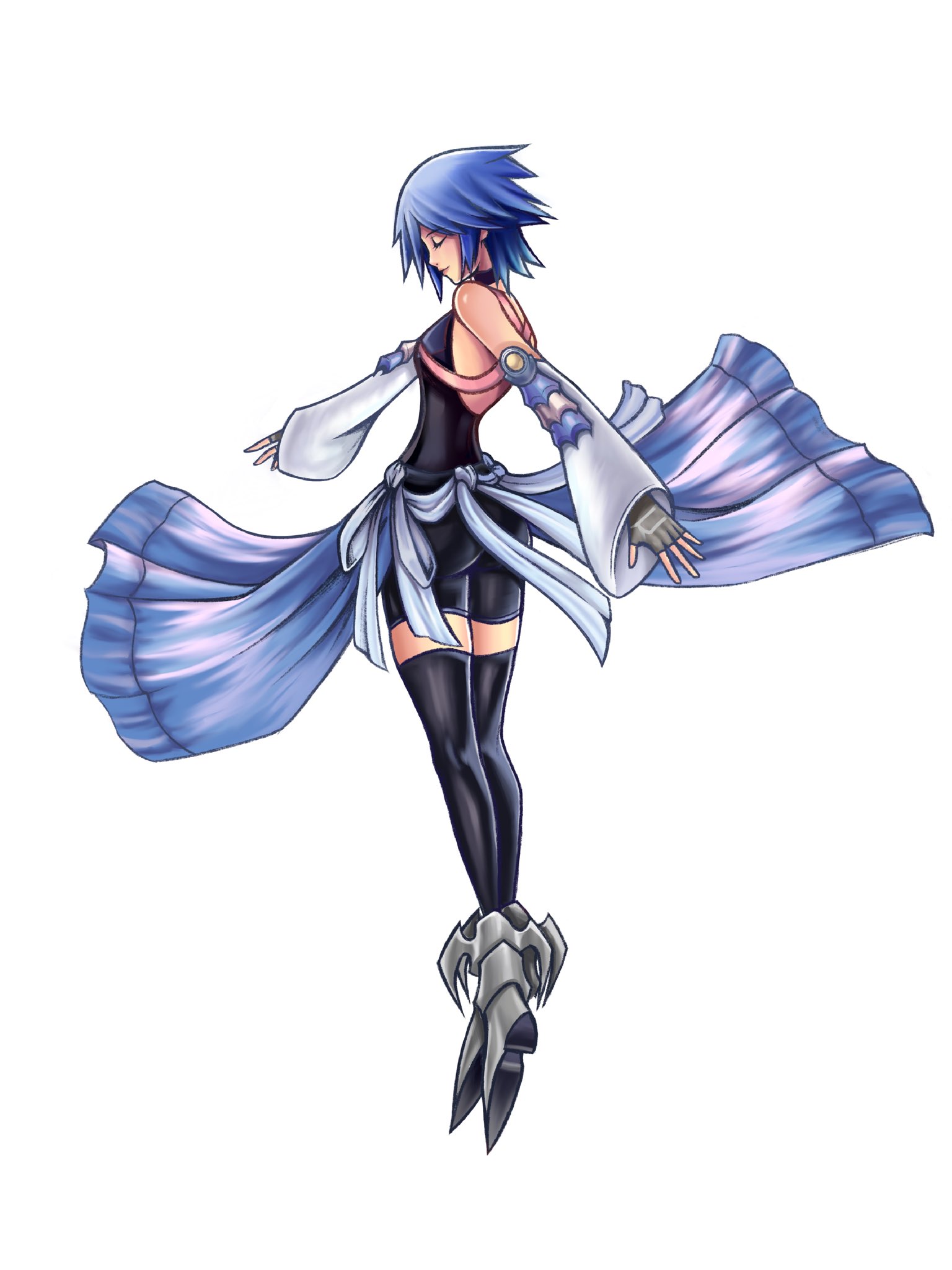 Aqua Kingdom Hearts Art