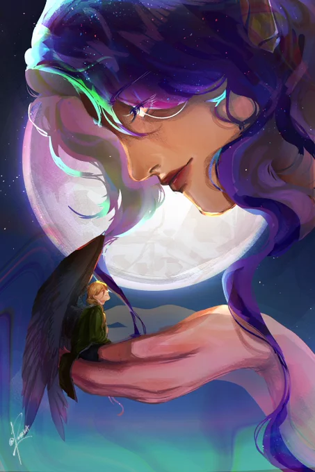 to the moon  (pls untag when replying) #mumzafanart #philzafanart #mumza