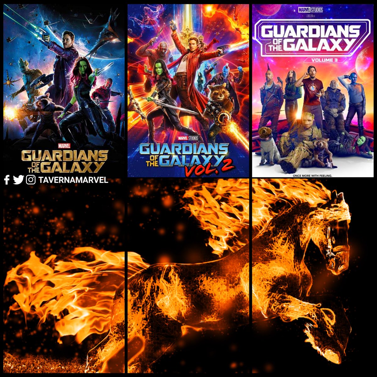 TavernaMarvel's tweet image. Guardiões da Galáxia se consolida como a melhor e mais consistente trilogia do MCU.

#GuardiansOfTheGalaxyVol3