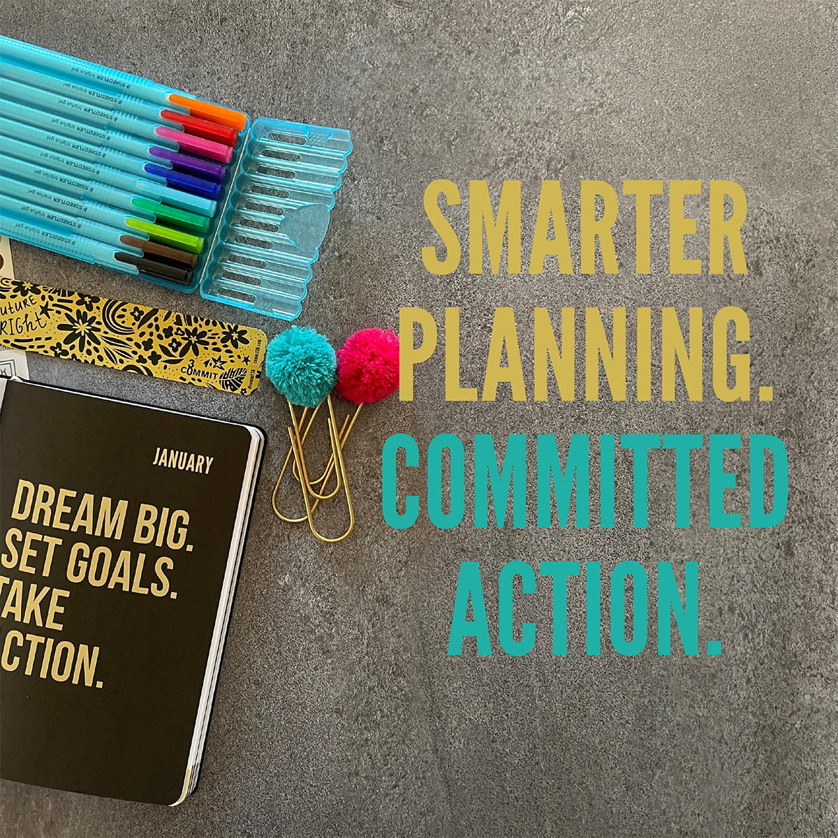 Goals Sticker Book, Perfect for your 2023 Day Planner - Commit30