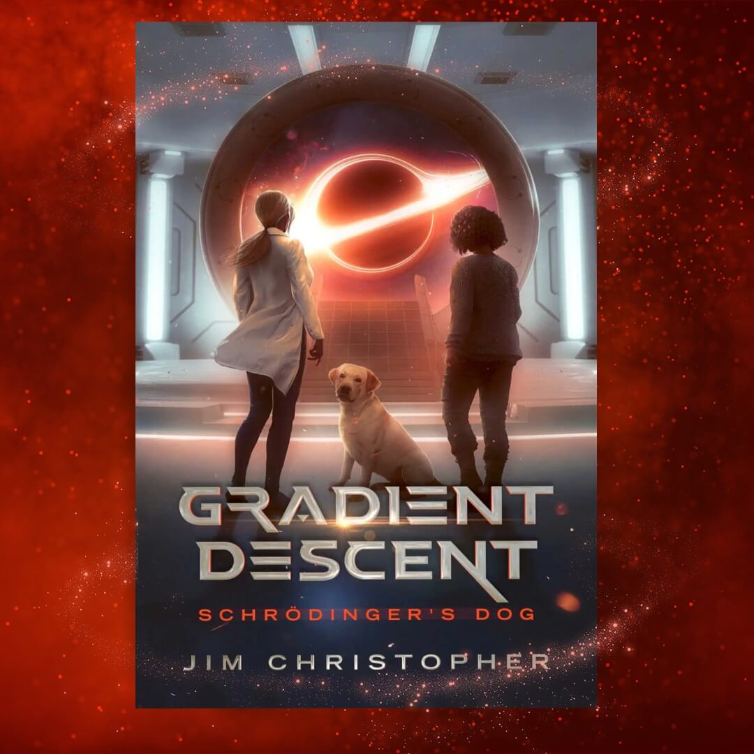I am SO excited to reveal the final cover for my upcoming sci-fi book! Get ready for an adventure packed with thrills, humor, and unforgettable characters. Gradient Descent: Schrödinger's Dog is available for preorder now! go.jclnk.com/gd-pre #booktwitter #indieauthors