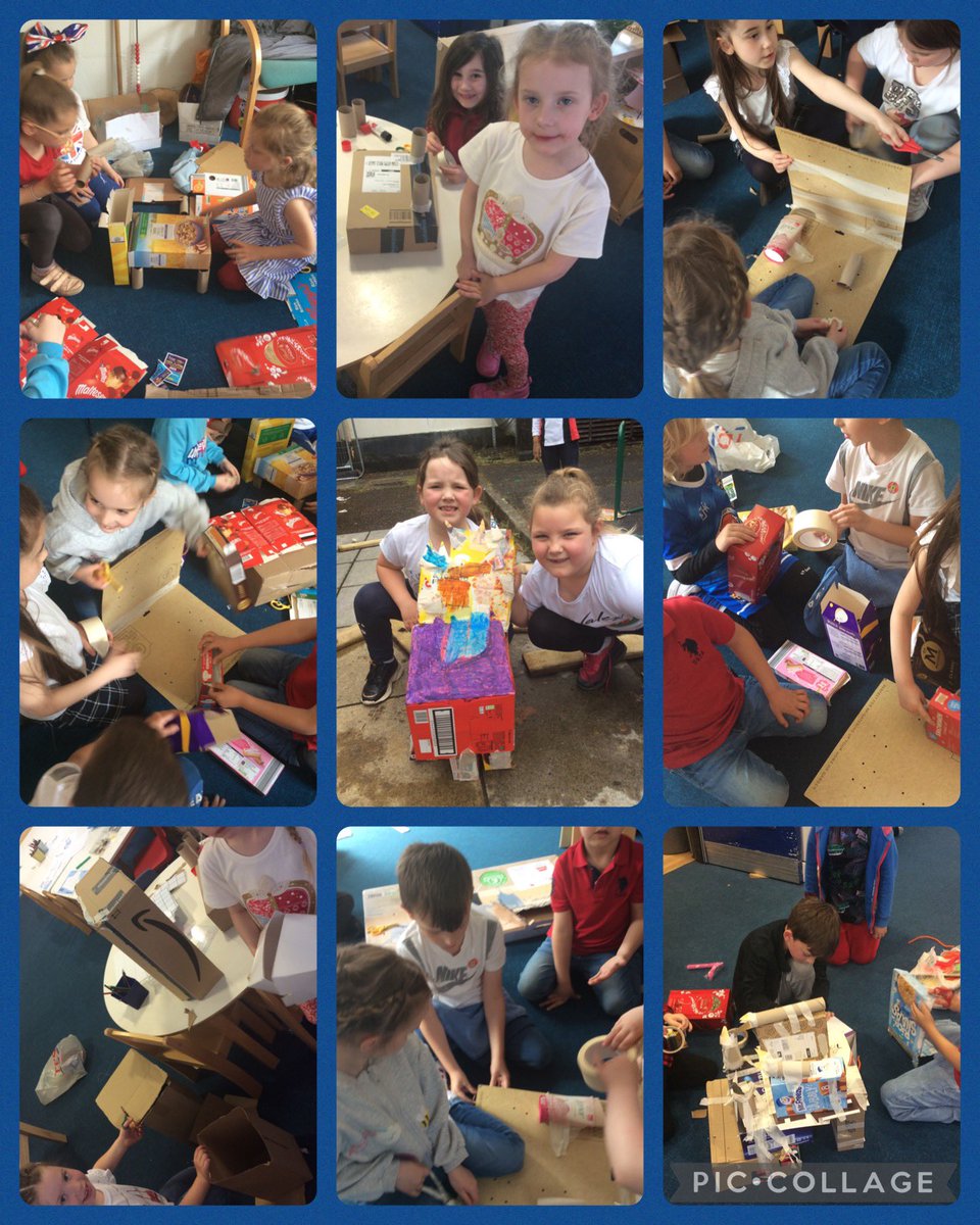 What a busy week! We have been designing and making new thrones ready for the coronation 🤴🏻🇬🇧 #creative #Coronation <a href="/MillbrookP/">Millbrook Primary</a>