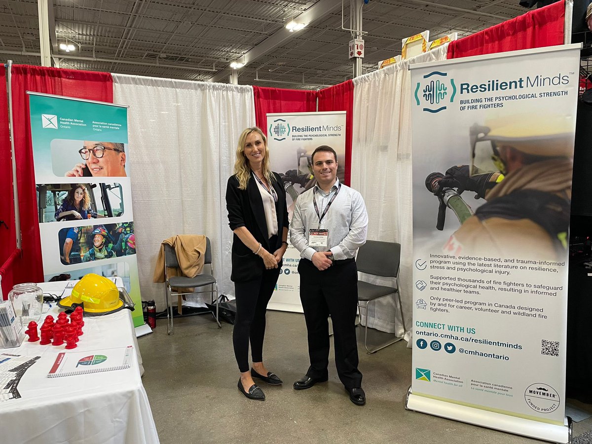 At #OAFC2023 today? Be sure to visit our Resilient Minds booth to learn more about the program and pick up some swag!