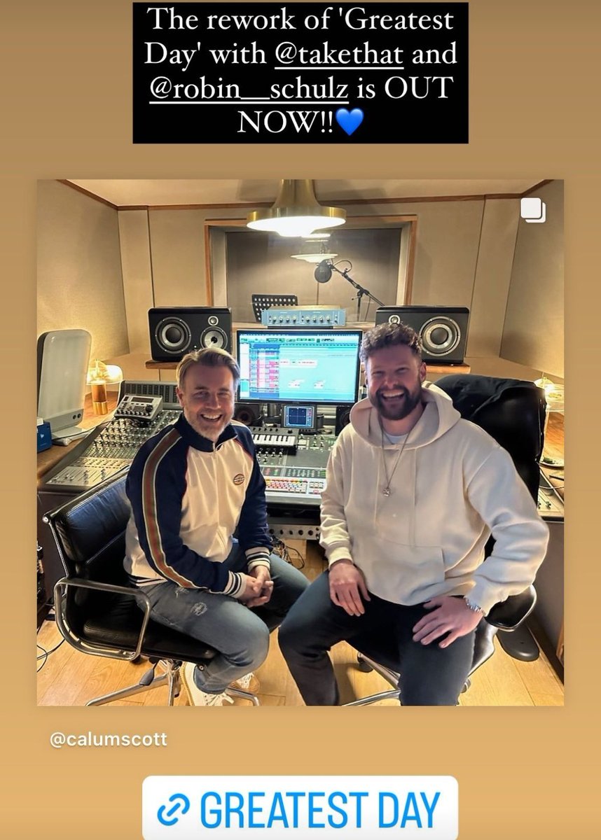 TakeThatFanBase's tweet photo. #GreatestDay #outnow #rework @GaryBarlow #music #link #CalumS
https://t.co/JPD57osDiV
https://t.co/p1Po5D8WSv & #IG(-story) https://t.co/2uqPTGdi52