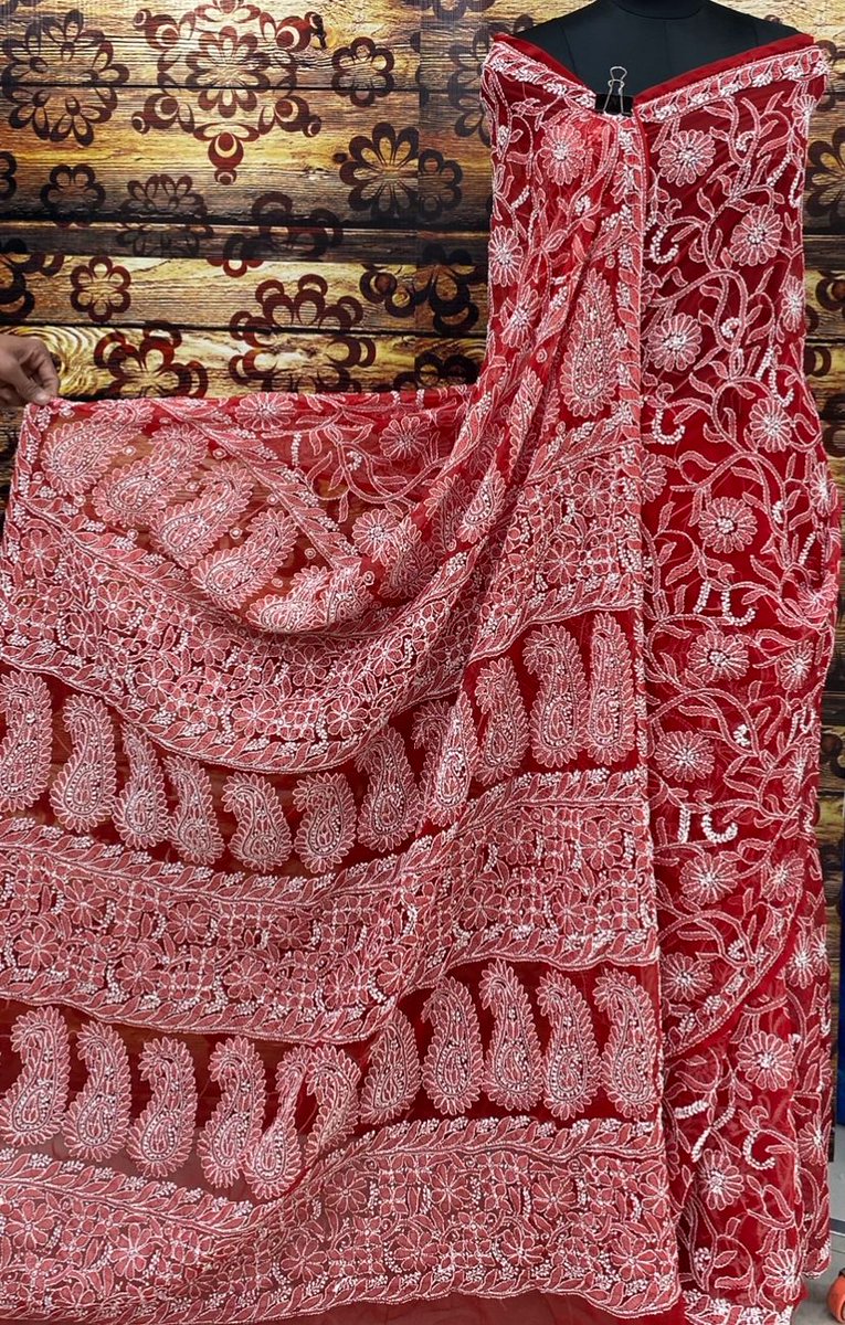 apparelschikan's tweet photo. Tepchi Chikankari Hand Embroidery Saree.
Fabric Georgette
Length 6.5 meter
PRICE : 1100₹
WHOLESALE
#CHIKANKARI #SAREE #WHOLSALE https://t.co/xfvTmkNp3J