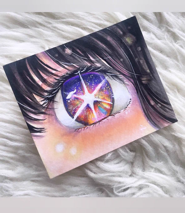 インスタにあげた星野アイのお目目 #模写 #推しの子 #星野アイ #OshiNoKo #絵描き