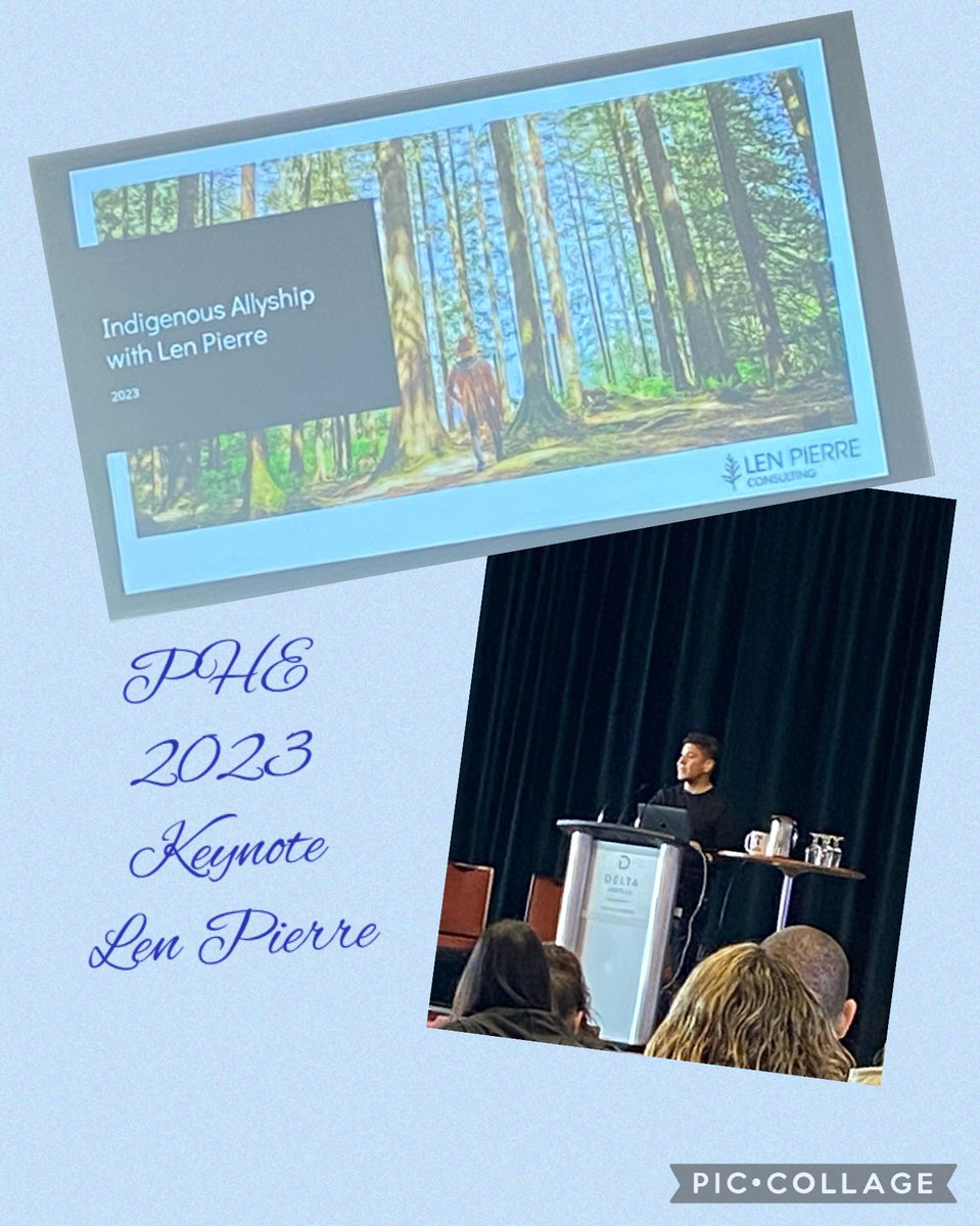 PHE 2023 National conference Key note Len Pierre <a href="/PHECanada/">PHE Canada | EPS Canada</a> <a href="/NLTA_Health_Ed/">NLTA Health Education</a>