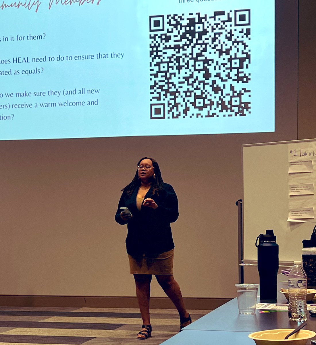“As a coalition, our job is to change systems.” @Kyrahbrownphd sharing her expertise with <a href="/TC_HEAL/">TARRANT COUNTY HEALTH EQUITY ALLIANCE (HEAL)</a>