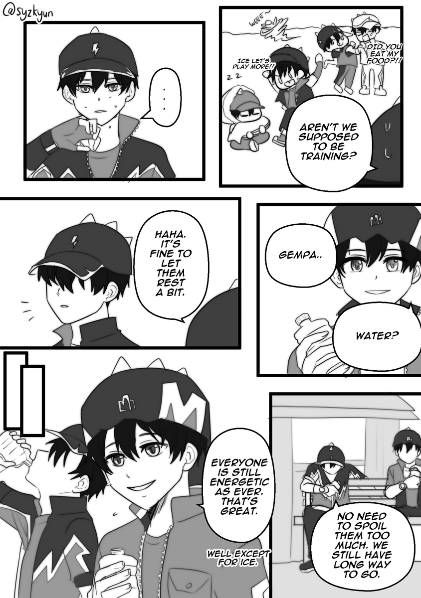 syzkyun's tweet photo. Glad you're here
#BoBoiBoy https://t.co/caEVsZrArS
