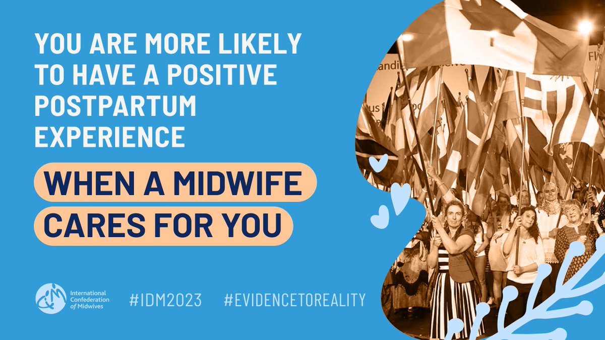 The theme of International Day of the Midwife 2023 is Evidence to Reality. Join us at the McMaster Midwifery Research Symposium on May 10th to hear more about how midwives in Ontario are contributing to excellent postpartum care in new ways. Register at: bit.ly/3Jo7UPn
