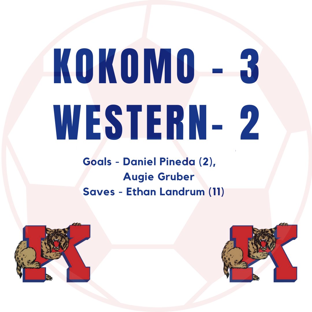kms_soccer's tweet photo. A great showing by the boys away at Western last night. #WildkatNation https://t.co/YVhea0FE4N