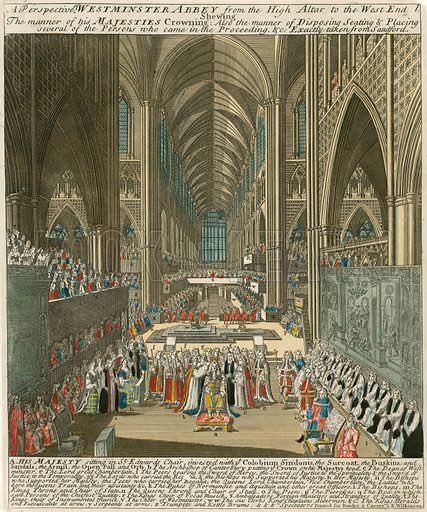 brown_bookshelf's tweet photo. The #Coronation of #JamesII and #MaryofModena was recorded in great detail. Like his brother Charles, James chose to be crowned on St. George’s Day— April 23rd, 1685. #Stuart https://t.co/02F4aMBZOG