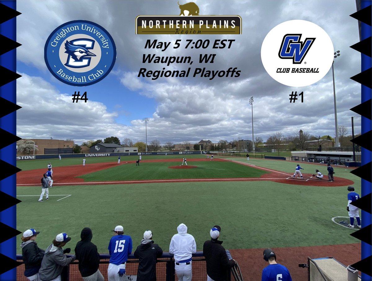 GVClubBaseball's tweet photo. We’re World Series hungry, first round of regional playoffs on our plates today
⚓️⬆️ https://t.co/zC9YqrIxjZ
