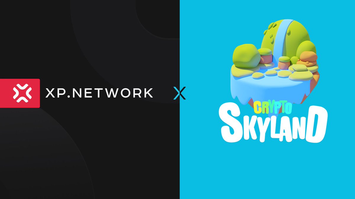 xpnetwork_'s tweet photo. Another day, another great collaboration! 🥳

Let's give a warm welcome to our new utility user, @SkylandNFTs! CryptoSkyland is a linkable metaverse, a Web3.0-based digital entertainment ecosystem.

Check us out for more great details! 🔥 https://t.co/MMmeSL3orn