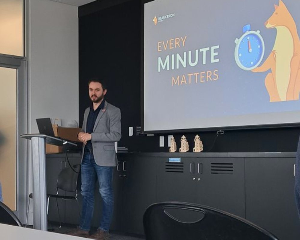 We had an amazing time at <a href="/halifaxbsides/">BSides Halifax</a> yesterday! We're proud to support this event and the cybersecurity community in Atlantic Canada. We're also proud to have Devin Patterson from our Pack present on the value of a cybersecurity awareness program! 
#conference #bsideshalifax