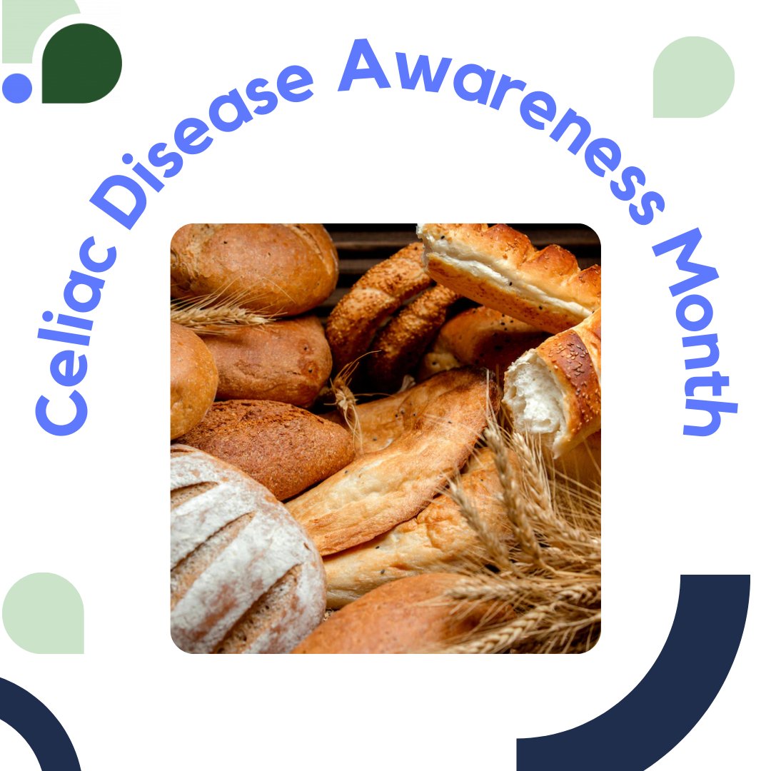 May is Celiac Disease Awareness Month, and we will be sharing information on celiac disease, symptoms management, and the gluten-free diet. Find out how you can help your affected loved ones, or yourself.  

#celiac #celiacawarenessmonth #glutenfree #celiacdisease #chronicillness
