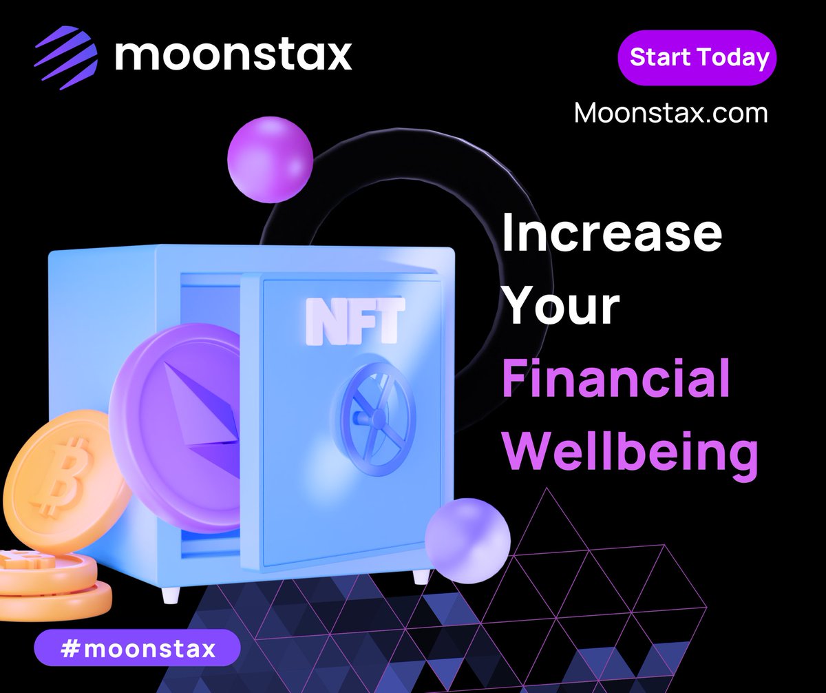 MoonstaxWeb3's tweet image. 😩 Full of anxiety managing your NFT and crypto assets? 😩 

😇 Let us increase your Web3 financial wellbeing 💰

Moonstax brings a fundamental breakthrough for the Web3 creator economy 

✅ Enhance your daily operations with customized workflows and features

✅ Say goodbye to…
