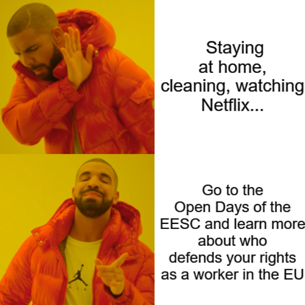 WorkersEESC's tweet photo. Still without a plan for this Saturday 6th of May?
📢Join us today in the #EUOpenDays! Learn more about how @WorkersEESC defends the rights of employees in the EU🙋🏾♀️🙋🏻♂️
You will have the opportunity to engage with our members: @DBergrath, @LRomele, and @mcarmenbarrera ! https://t.co/zxARbUdcPX