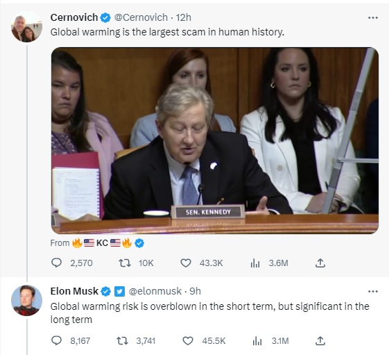 TheDisproof's tweet image. #ClimateBrawl  🧵You may have seen the video below of Sen. Kennedy asking Dep. Sec. Turk about the cost of net zero.  As Greta Thunberg has pointed out, the costs of inaction on climate exceeds the costs of action and delays to action now are multiplier of costs.  The cost of..