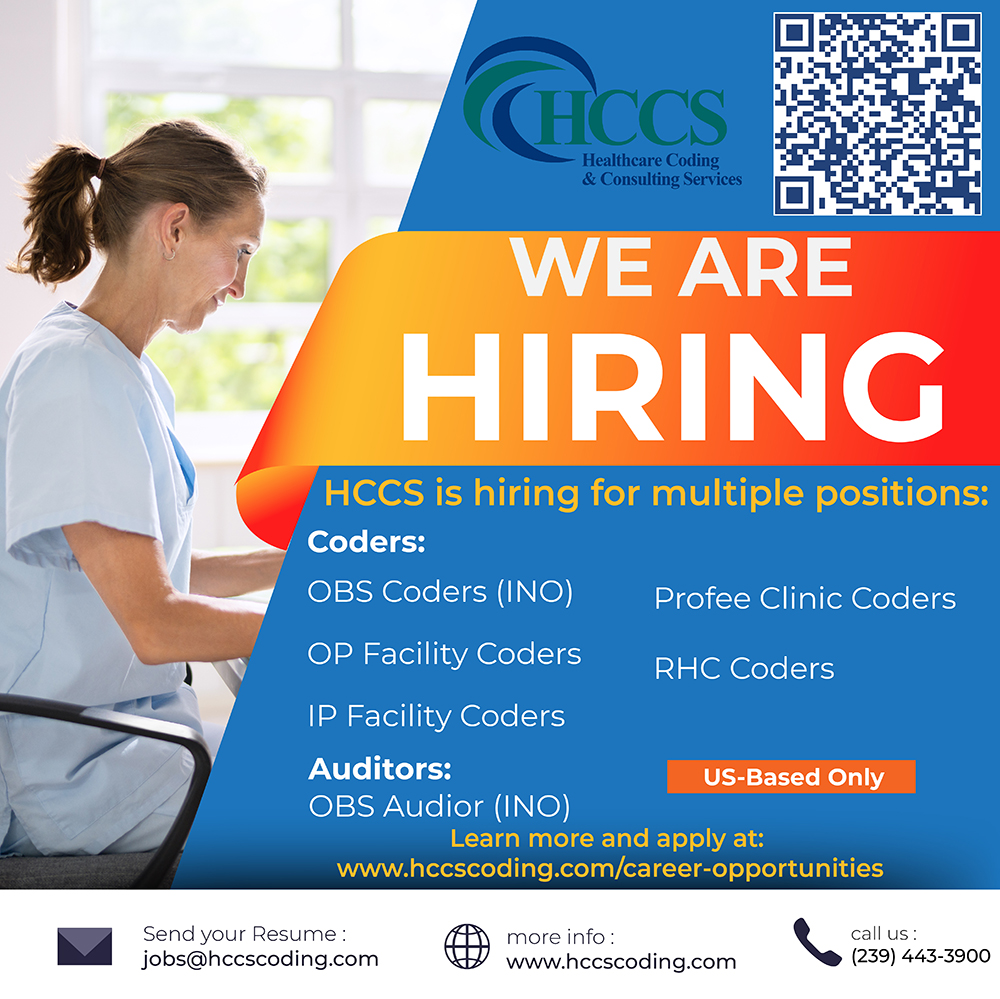 HCCSCoding's tweet image. 📣🌟 HCCS is NOW HIRING for multiple positions! 🌟📣
Are you a coding professional looking to join an amazing team? HCCS is hiring!
Don't miss your chance to be a part of our dynamic team! Apply now! 🚀 #HCCS #codingjobs