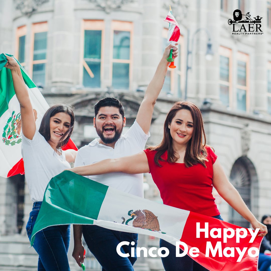 May your Cinco de Mayo 🇲🇽 holiday be filled with magic and celebration! 💚🤍❤️ #LAER #LAERrealty #CincoDeMayo #HappyCincoDeMayo #HolidayWishes