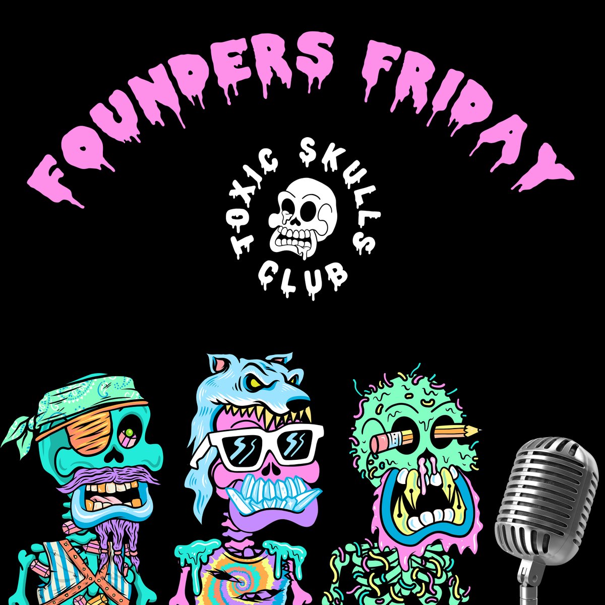 Toxic Skulls Club tweet media
