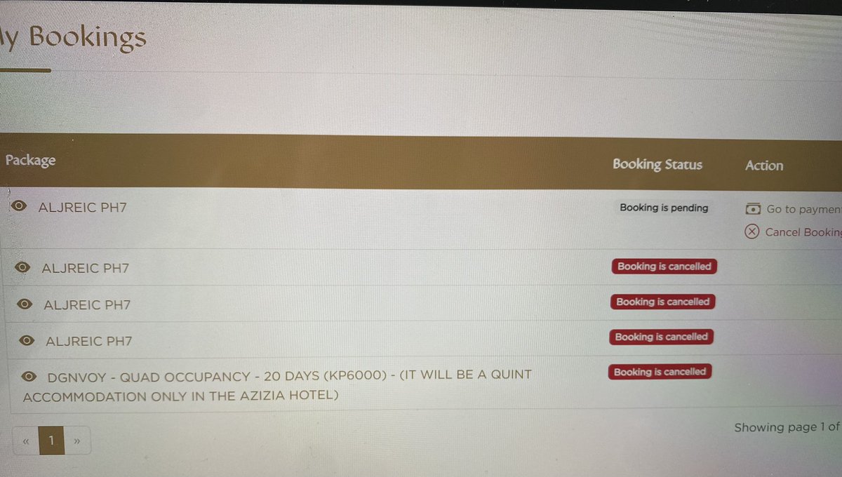 Aminzer9's tweet photo. Am I the only one in this situation ? Bookings canceled 4 times due to payment failures by credit card (any issue with my card, the issues came from the website) #Nusuk_Hajj #NusukHajj @Hajj_nusuk https://t.co/RBGNrJtUzW