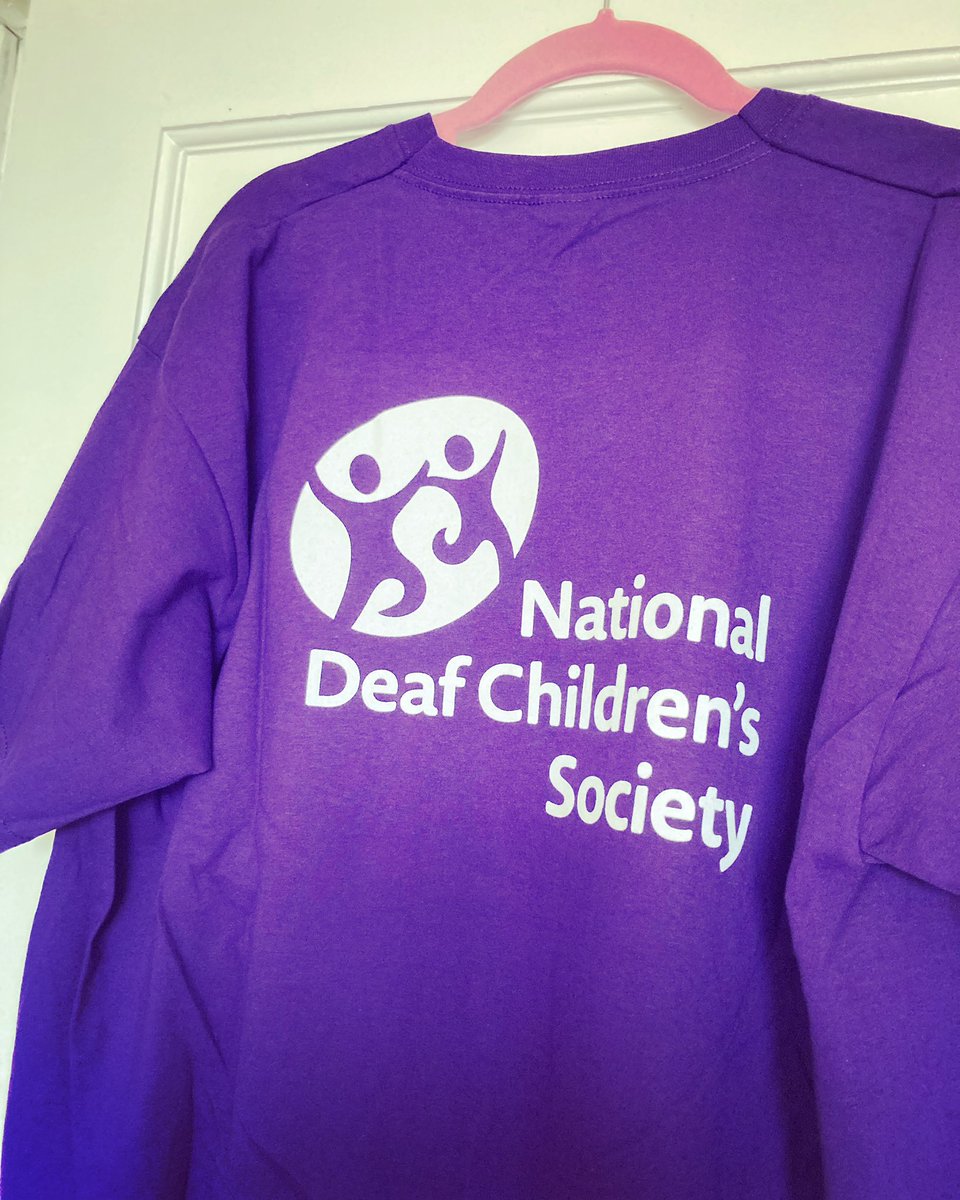 PatsyMHughes's tweet photo. Another day, another T-shirt, another very important cause!

@NDCS_NIreland have provided me with amazing resources on my #bsl journey and it’s time for me to repay them by completing #50kinmay 

If you can support, please do!

https://t.co/087jvqBxP8

#bsllearning #deaftheatre https://t.co/xgDnmQwBEv