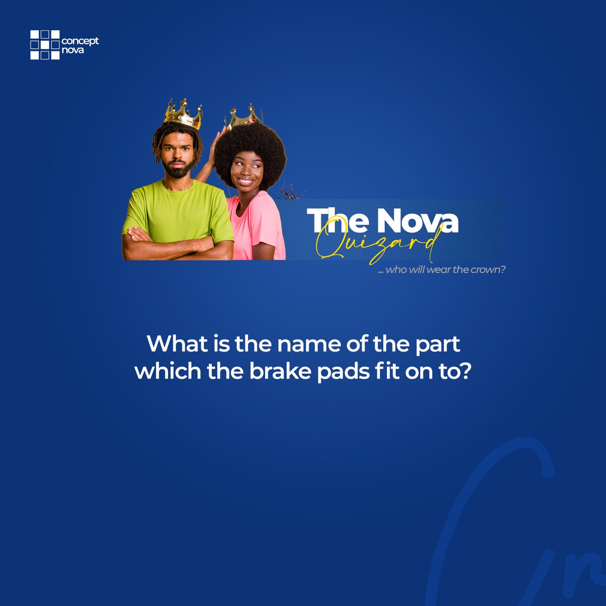 concept_nova's tweet photo. Join The Nova Quizard and win N3,000! Follow Concept Nova on all social media, answer the Quizard question, and get the highest engagement to win. Who will be crowned the champion? Don't miss out on this giveaway
#TGIF #TheNovaQuizard #Giveaway #ConceptNova Layi Zenith https://t.co/UiTD4v6jUh