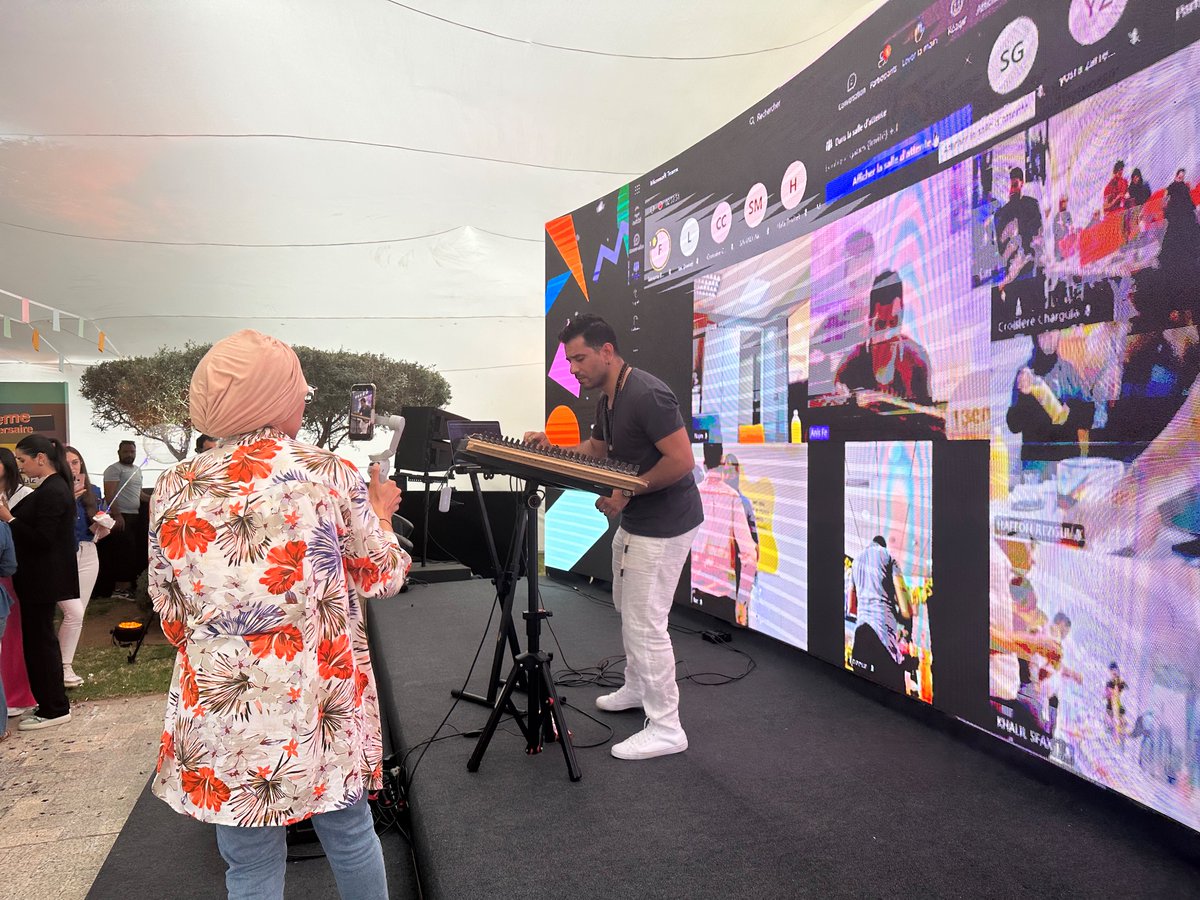 millet_thierry's tweet photo. 13e anniversaire pour Orange Tunisie, un grand merci à tous, the best is yet to come , reconnaissance à @ElisabethMedouB d’être venue partager ce moment avec nous @orangeafrica @orangetn @AsmaEnnaifer @jerome_henique @habiblatrach @MimouniAicha https://t.co/woT8mVw0u1