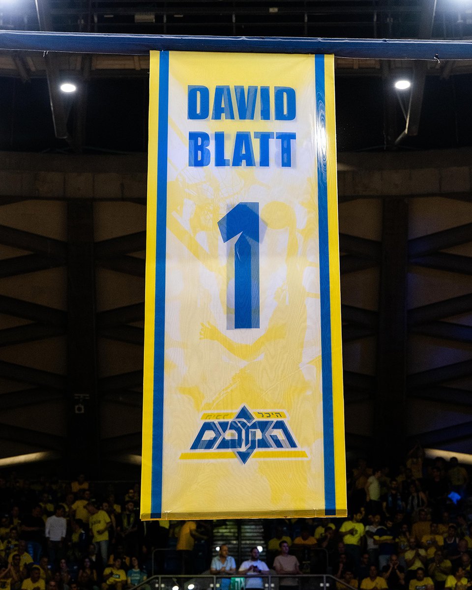 MaccabiTLVBC's tweet photo. A moment for the books ⭐️
#DavidBlatt | #WeAreMaccabi https://t.co/JF9GoFBVfh