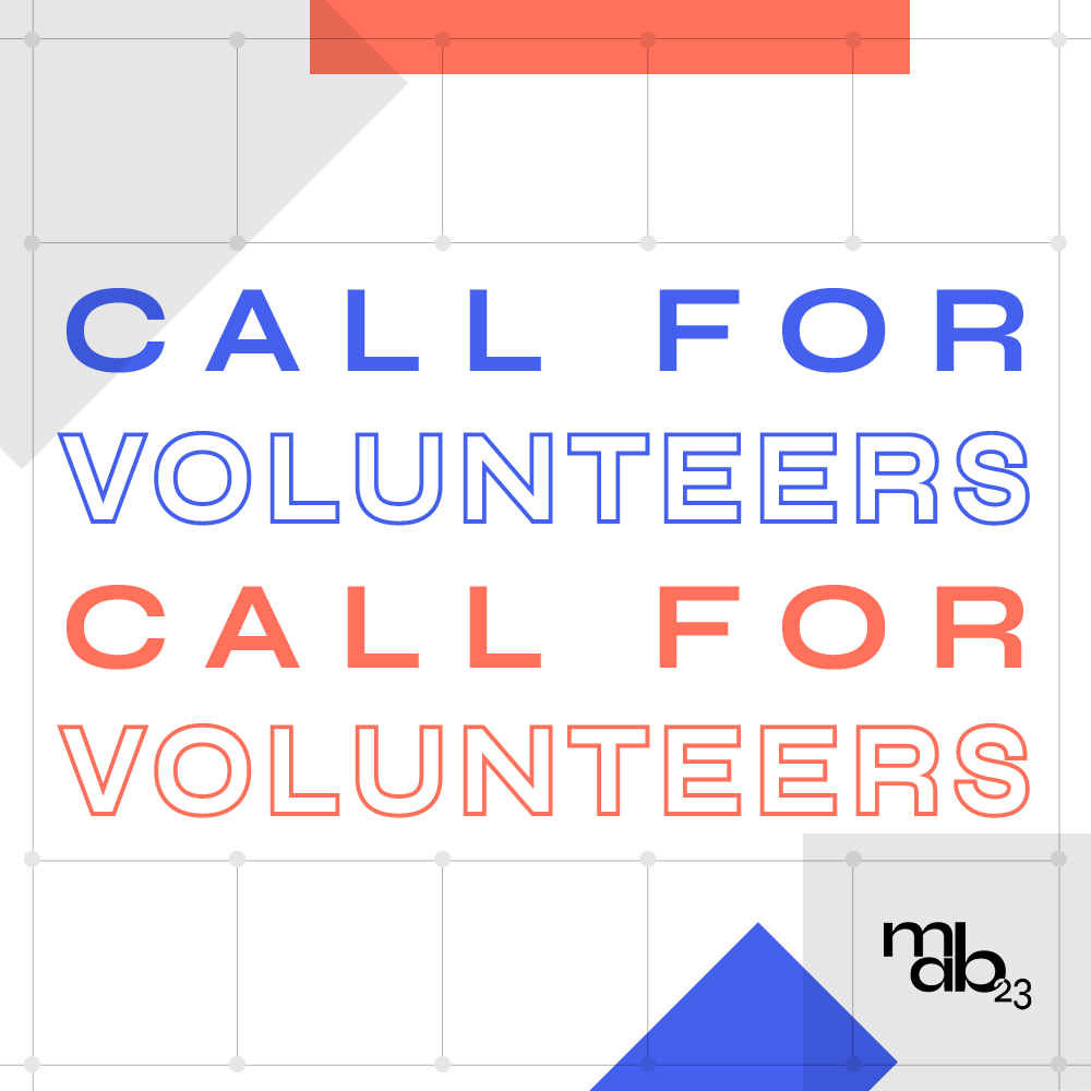 We're looking for volunteers to help online and/or in-person! 🙌 Volunteer with us and attend the event for FREE.

Volunteer Application: 
loom.ly/_FnS7A0 

Closes May 15th, 2023 🗓️

✅ Visit mab23.org to learn more about the event and how to register!!