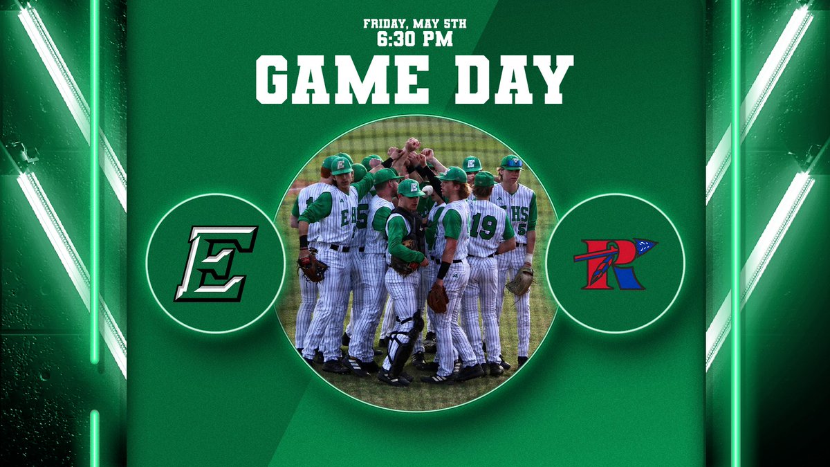 Softball and Baseball will travel to Riverside High School tonight (Friday, May 5th) for elimination games! Both games will start at 6:30 PM. #waveallday